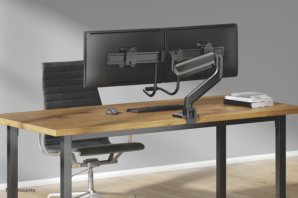 Neomounts Monitor-Tischhalterung - Klemme /Bolzen - 8 kg - 43,2 cm (17 Zoll) - 81,3 cm (32 Zoll) - 100 x 100 mm - Schwarz