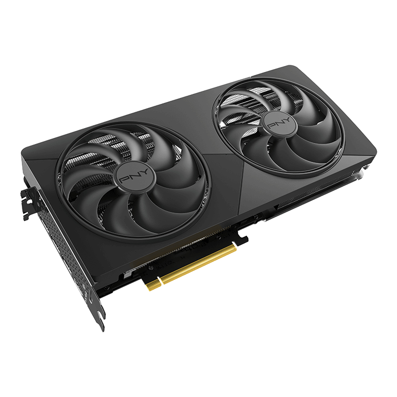 GPU, Grafikkarte, Duallüfter, PCIe, Schwarz
