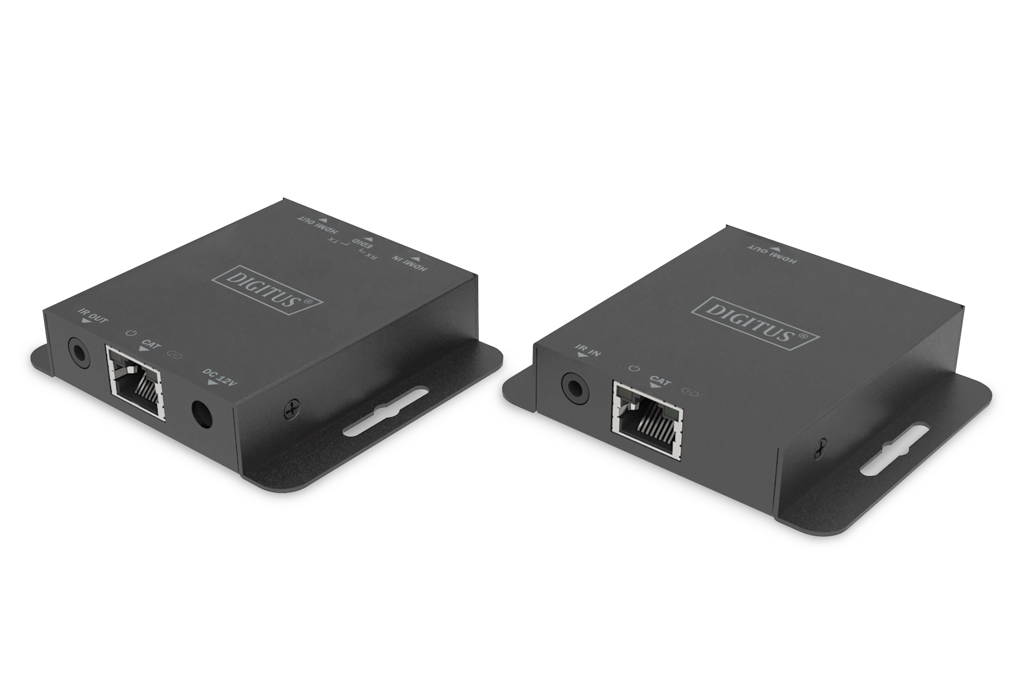 HDMI?, Ethernet, IR input, DC 12V, DIGITUS