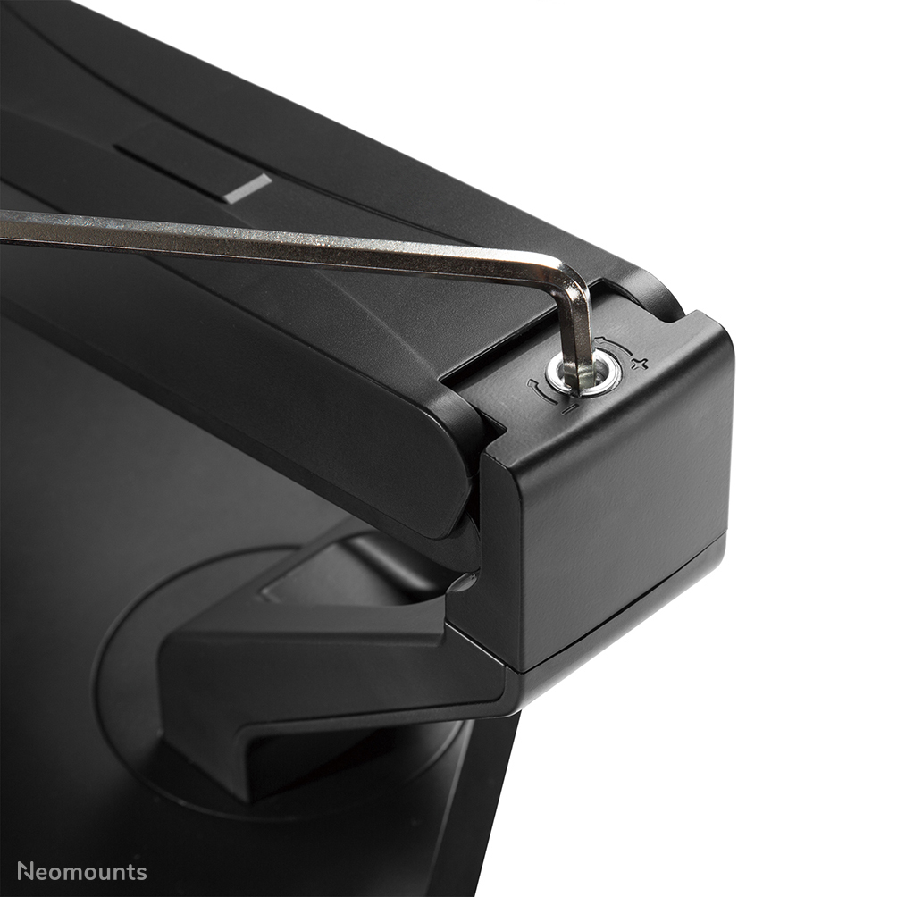 Neomounts Monitor-Tischhalterung - Freistehend - 10 kg - 38,1 cm (15 Zoll) - 81,3 cm (32 Zoll) - 100 x 100 mm - Schwarz