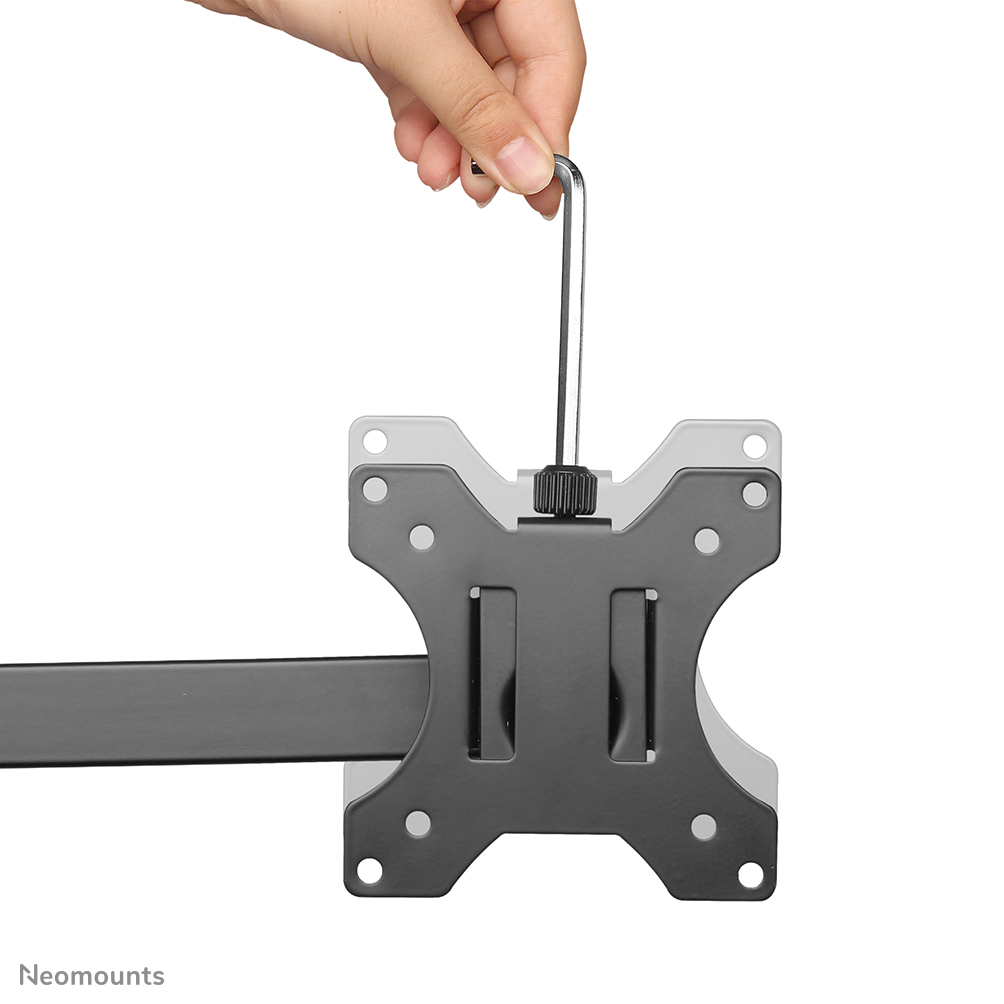 Neomounts Monitor-Tischhalterung - Klemme /Bolzen - 8 kg - 33 cm (13 Zoll) - 81,3 cm (32 Zoll) - 100 x 100 mm - Schwarz
