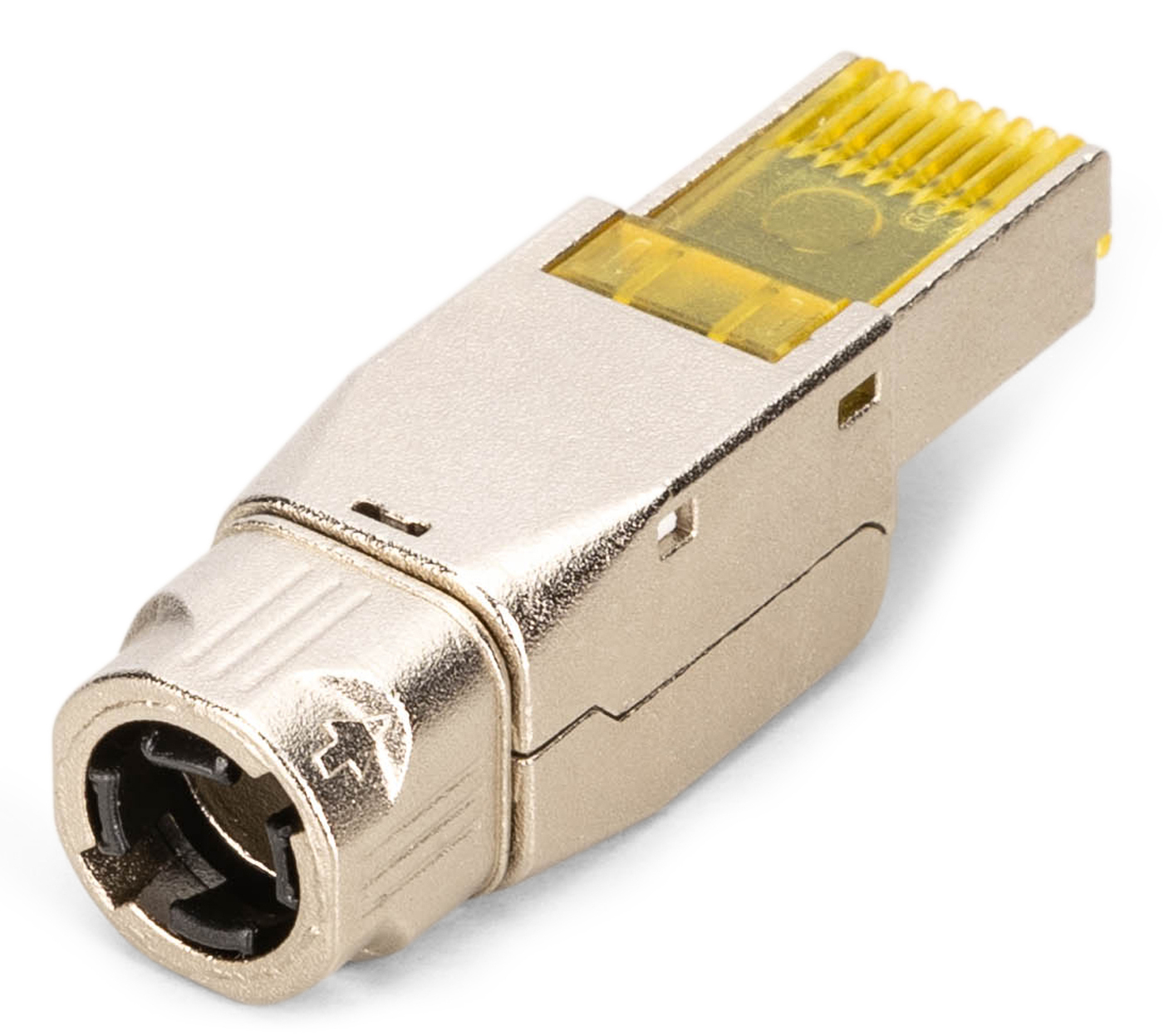 DIGITUS DN-93838, Cat.8.1 Feldanschlussstecker, geschirmt, Metallschraube und Staubschutzkappe Adapter, Elektronik