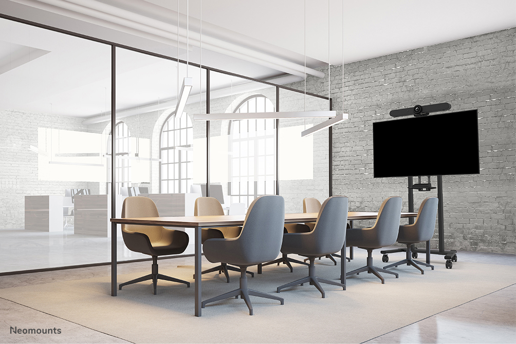 Neomounts-FL55-875BL1_lifestyle05-22 Drinnen, Stuhl, Besprechungsraum, Büro, Innenarchitektur