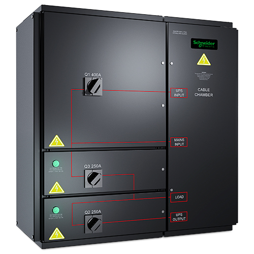 APC SYWMBP96K160H - SYMMETRA PX 96/160KW WALL-MOUNTED MAINTENANCE BYPASS PANEL, 400V