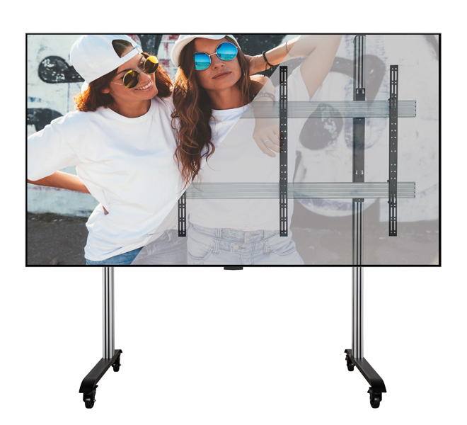 B-TECH SYSTEM X - Mobile Stand for 136 inch LG LED All-in-One Essential Series BT83LAEC015-M/BB B-TECH SYSTEM X - Mobile Stand for 136 inch LG LED All-in-One Essential Series BT83LAEC015-M/BB
