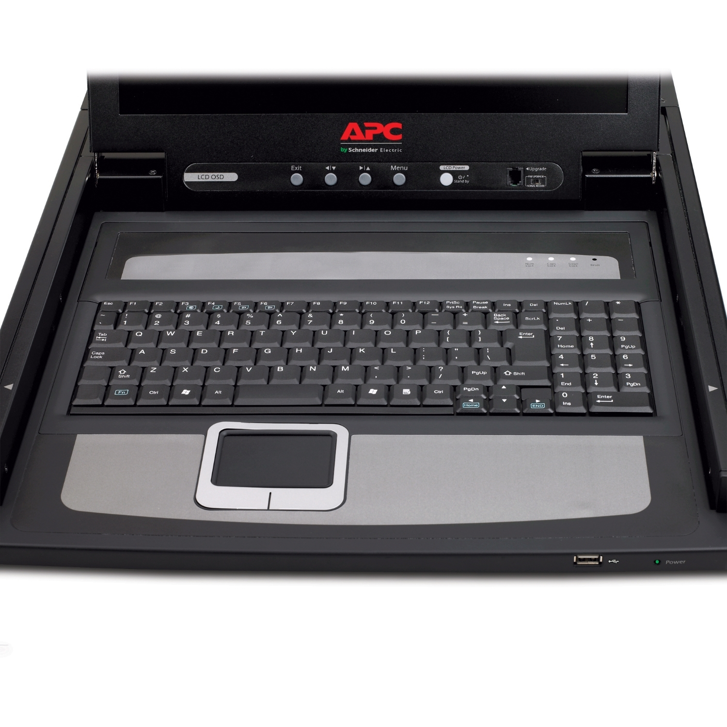 Laptop, Tastatur, Trackpad, APC Laptop, USB-Port