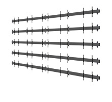 B-TECH SYSTEM X - 271 inch LG LSAC LED Bloc Ultimate Videowall Display BT9340-LG-LSAC-5X5/B