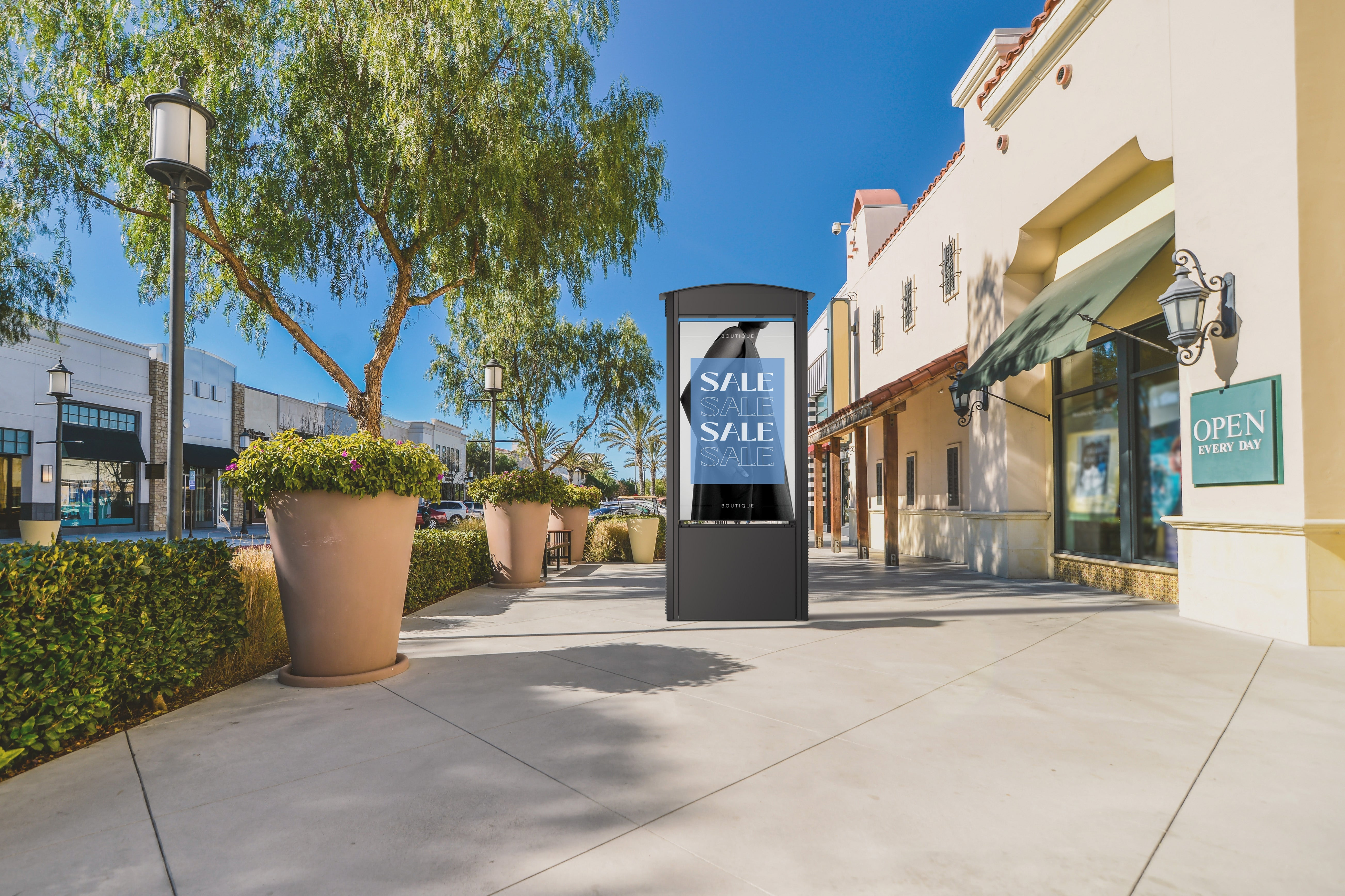 Peerless-AV Outdoor Smart City Kiosk KOP55XHB-S-EUK