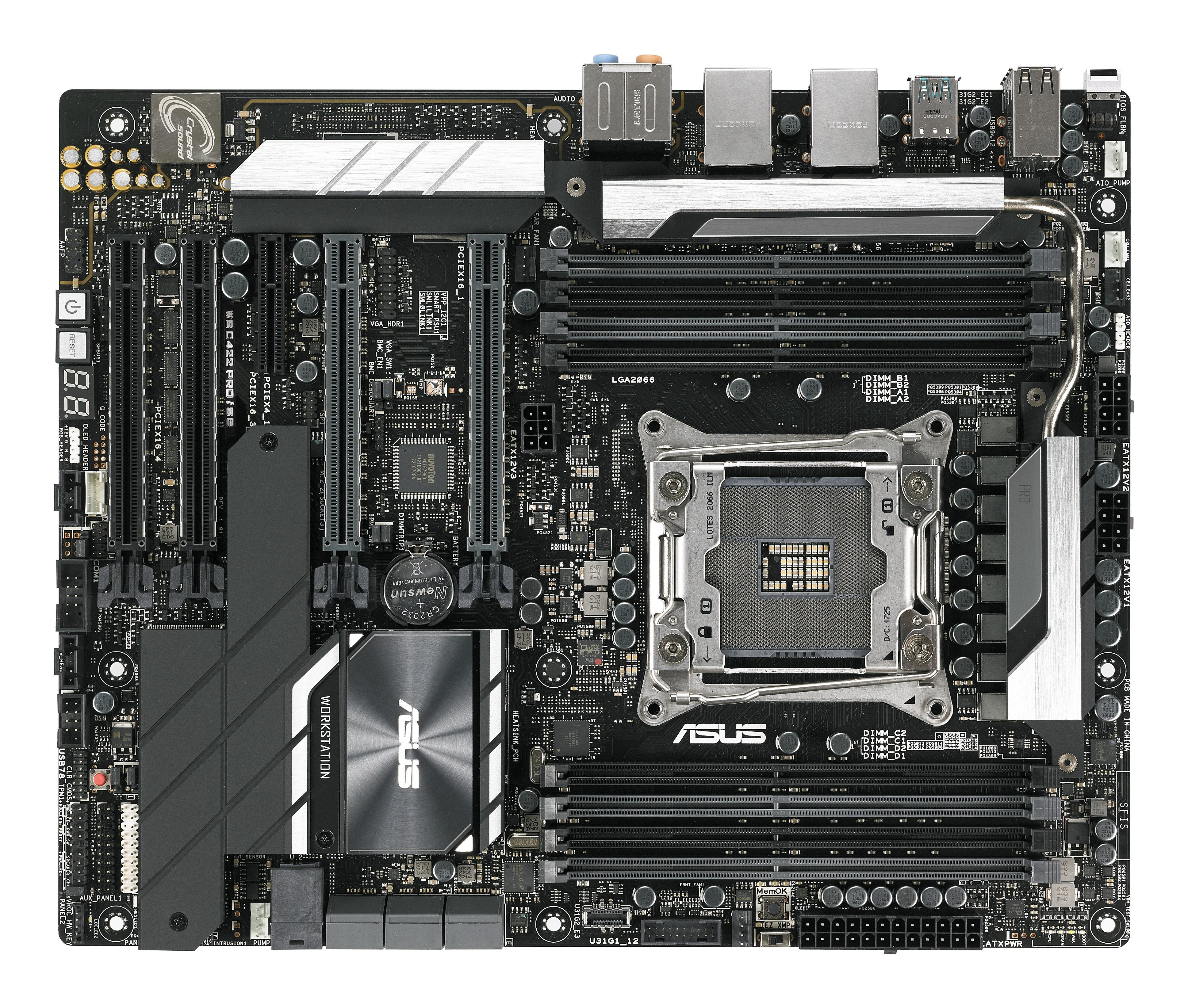 MB ASUS Workstation So2066 WS C422 Pro/SE (max. 4 Karten) --