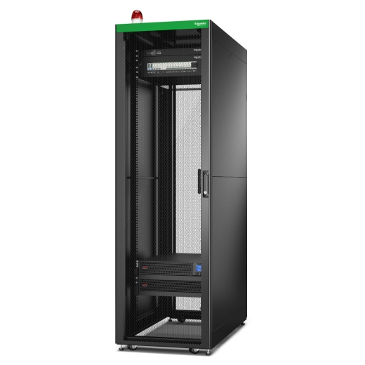 APC EMDC42U6KP2V - Easy MDC S-Series, Ventilated 42U Easy Rack, SRVPM6K, PDP, Energy Meter, Local Management, Lighting
