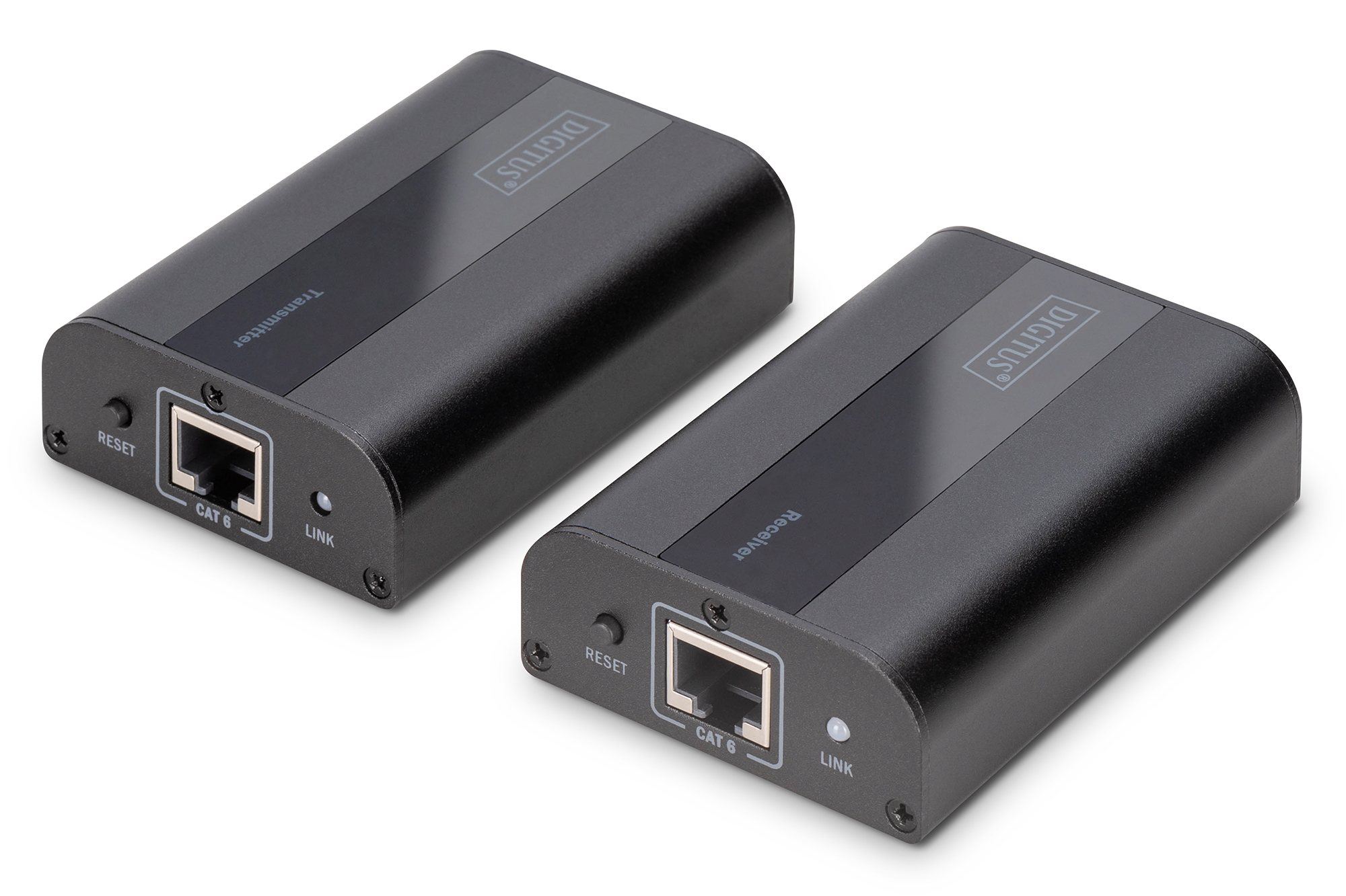 DIGITUS DS-55204 Extender Set HDMI 4K 60m via Patchkabel Cat7 4K/60Hz DS-55204 Adapter, Elektronik, Hardware