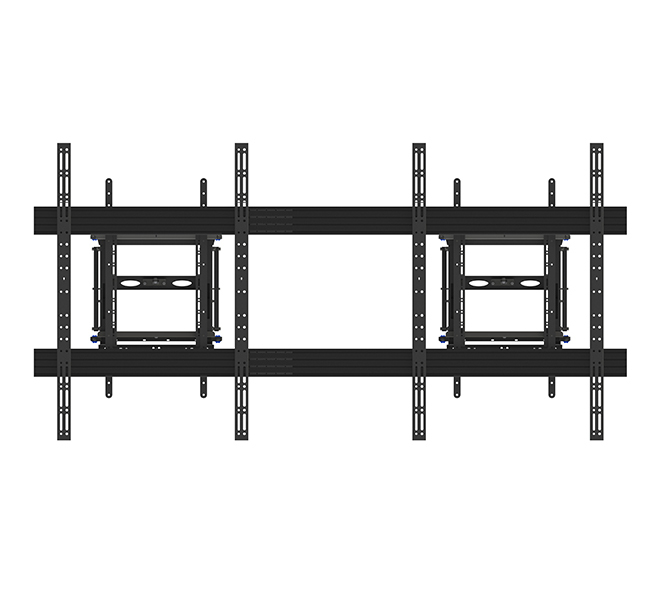 B-TECH SYSTEM X - Full Service Heavy Duty Wall Mount For XXL Displays (VESA 2400 x 1200) BT9922/B