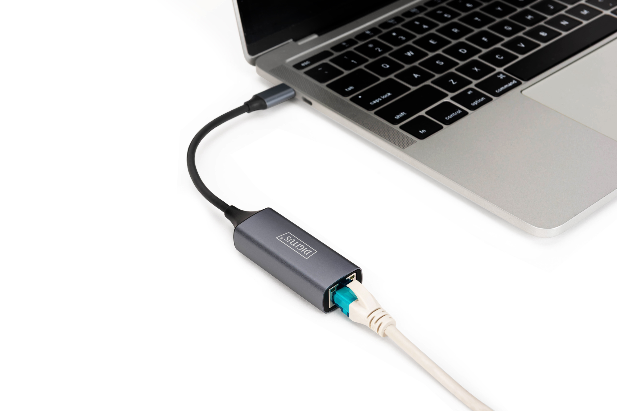 DIGITUS DN-3024 USB Type-C™ Gigabit Ethernet Adapter Adapter, Elektronik, Laptop, PC, Computerausrüstung