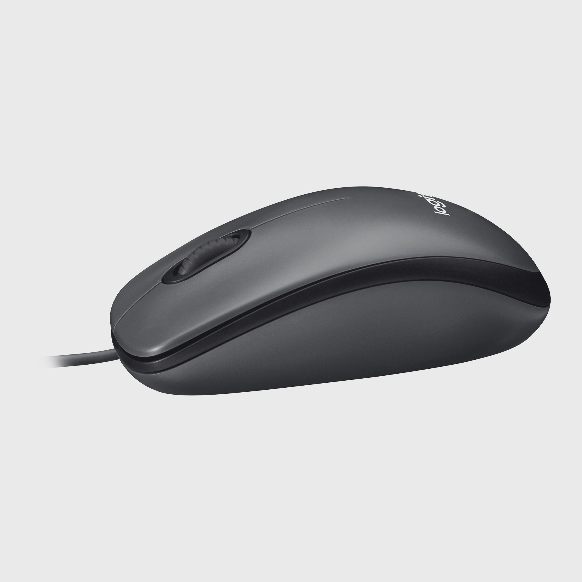 Logitech Maus M100 USB, schwarz