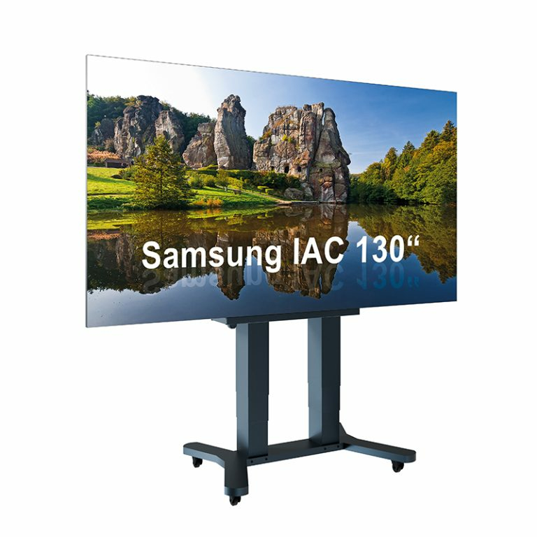 Digitales Display, 130 Zoll, Bildschirm, Rollständer, Landschaftsmotiv