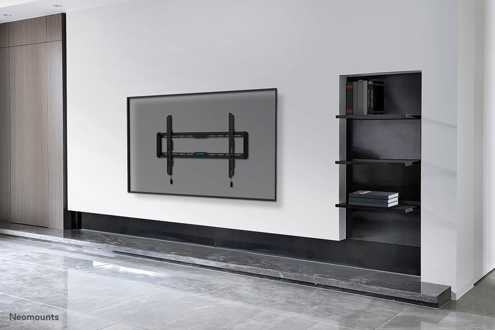 TV-Halterung, Wandhalterung, Montage-System, Flachbildschirm, Schwarz
