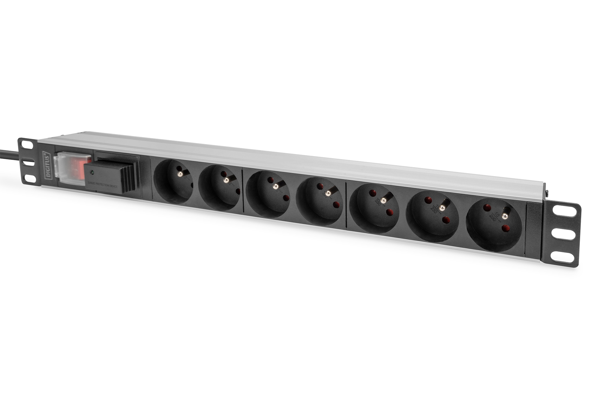 rackmount, leistenleiste, stromverteiler, schukostecker, metallführung