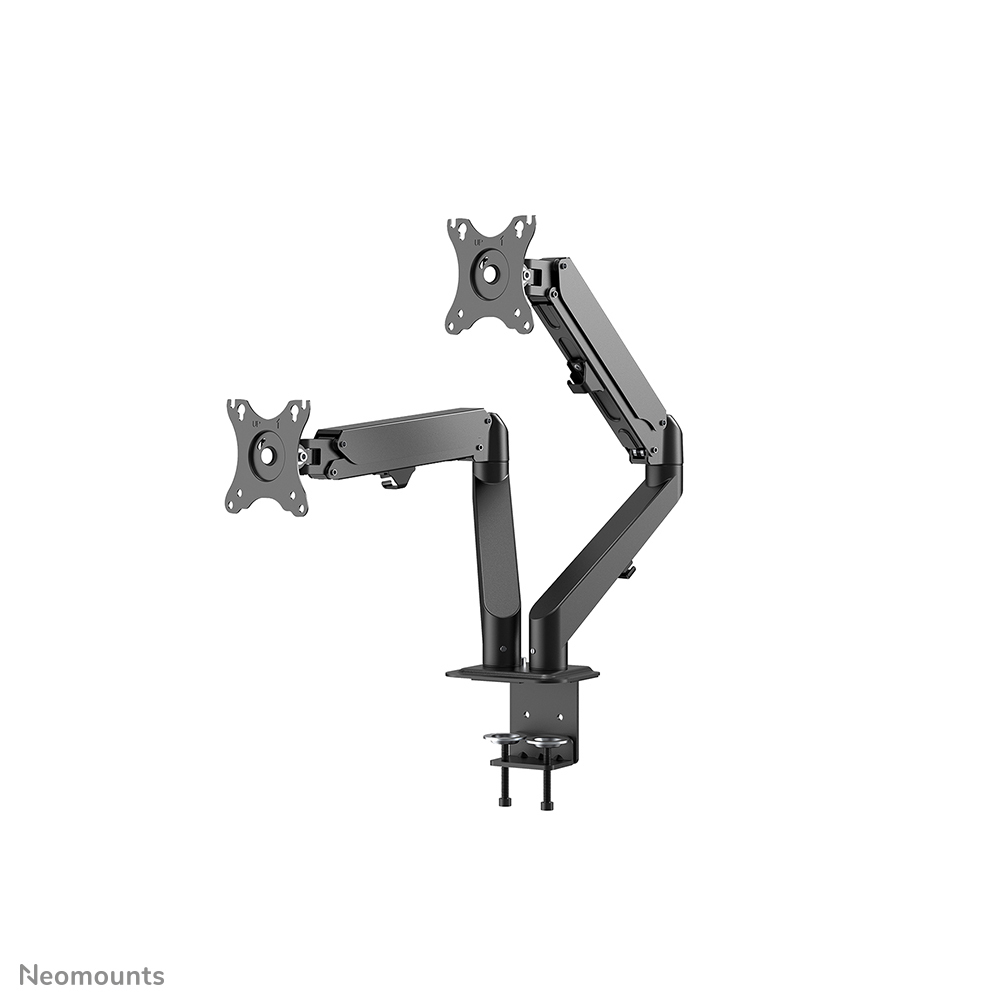 Neomounts Monitor-Tischhalterung - Klemme - 7 kg - 43,2 cm (17 Zoll) - 68,6 cm (27 Zoll) - 100 x 100 mm - Schwarz
