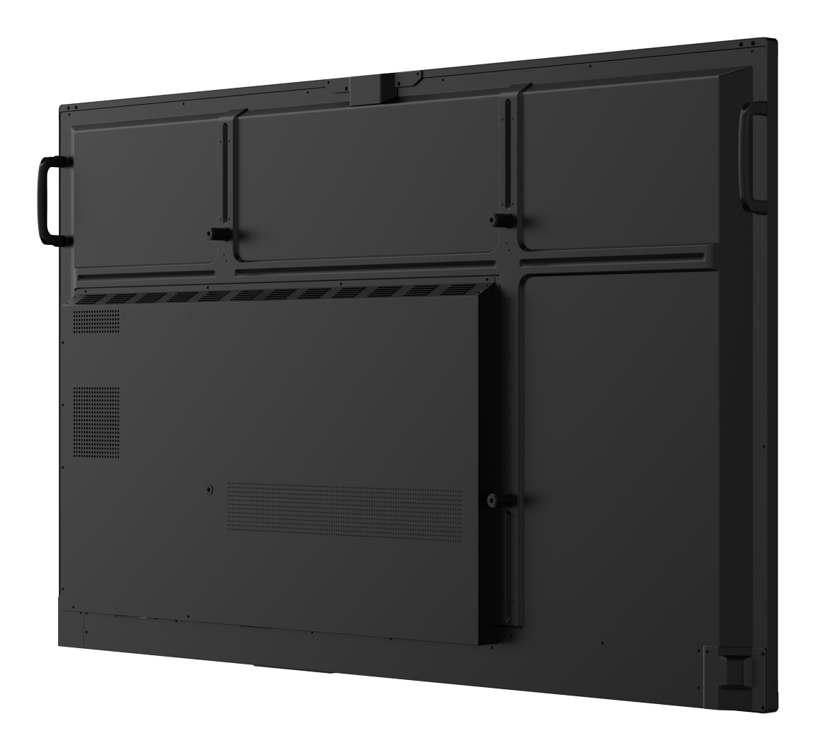 LED Fernseher, Rückseite, VESA Halterung, Schwarz, Hintere Belüftung