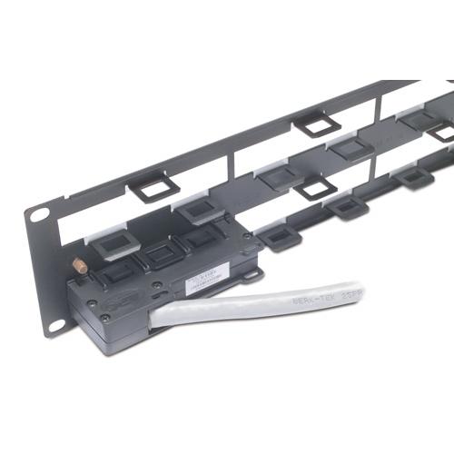 APC AR8452 - Data Distribution 2U Panel, Holds 8 each Data Distribution Cables for a Total of 48 Ports