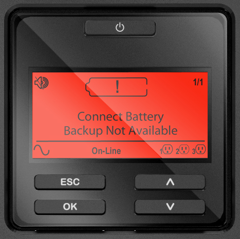 Alarm, Display, Monitor, Backup, Batterie
