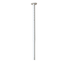 B-TECH SystemV - Adjustable Drop Ceiling Mount, 0.8-1.5m, Ø38mm Pole