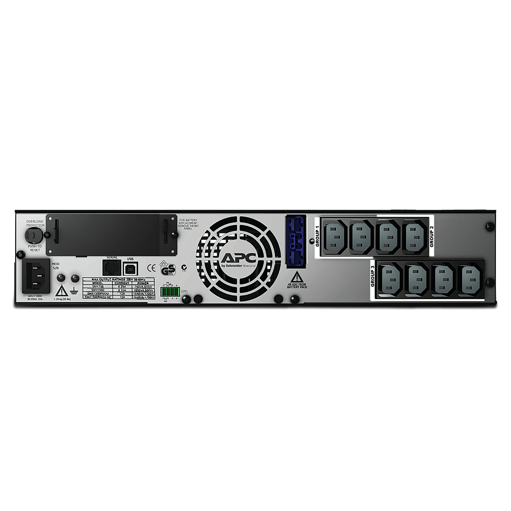 APC SMX1500RMI2U - Smart-UPS X 1500VA Rack/Tower LCD 230V APC SMX1500RMI2U - Smart-UPS X 1500VA Rack/Tower LCD 230V