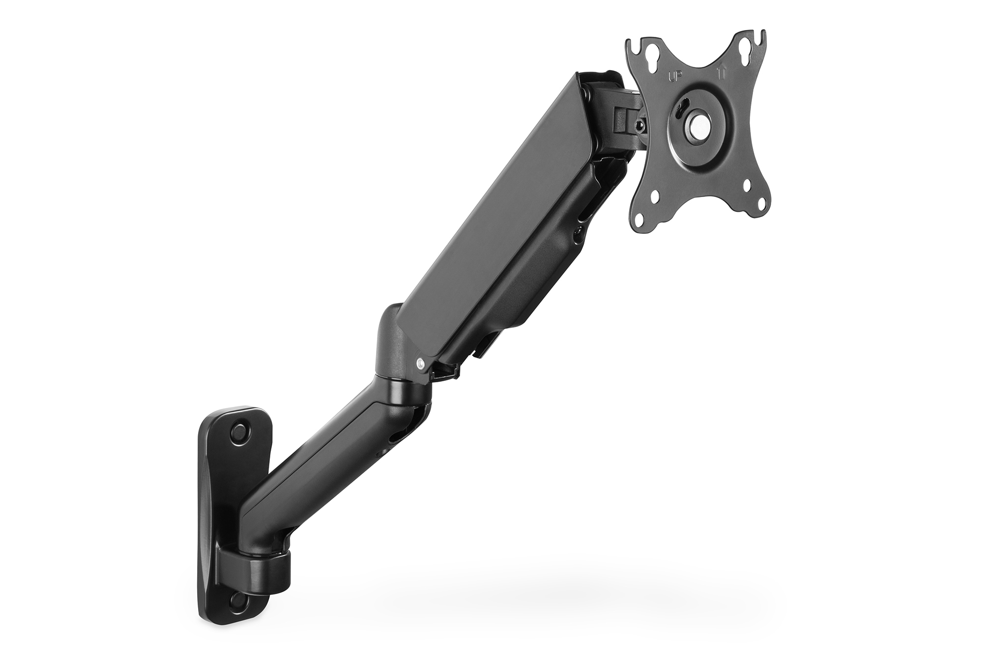 DIGITUS DA-90425 Universelle Monitor-Wandhalterung mit Gasdruckfeder und Schwenkarm