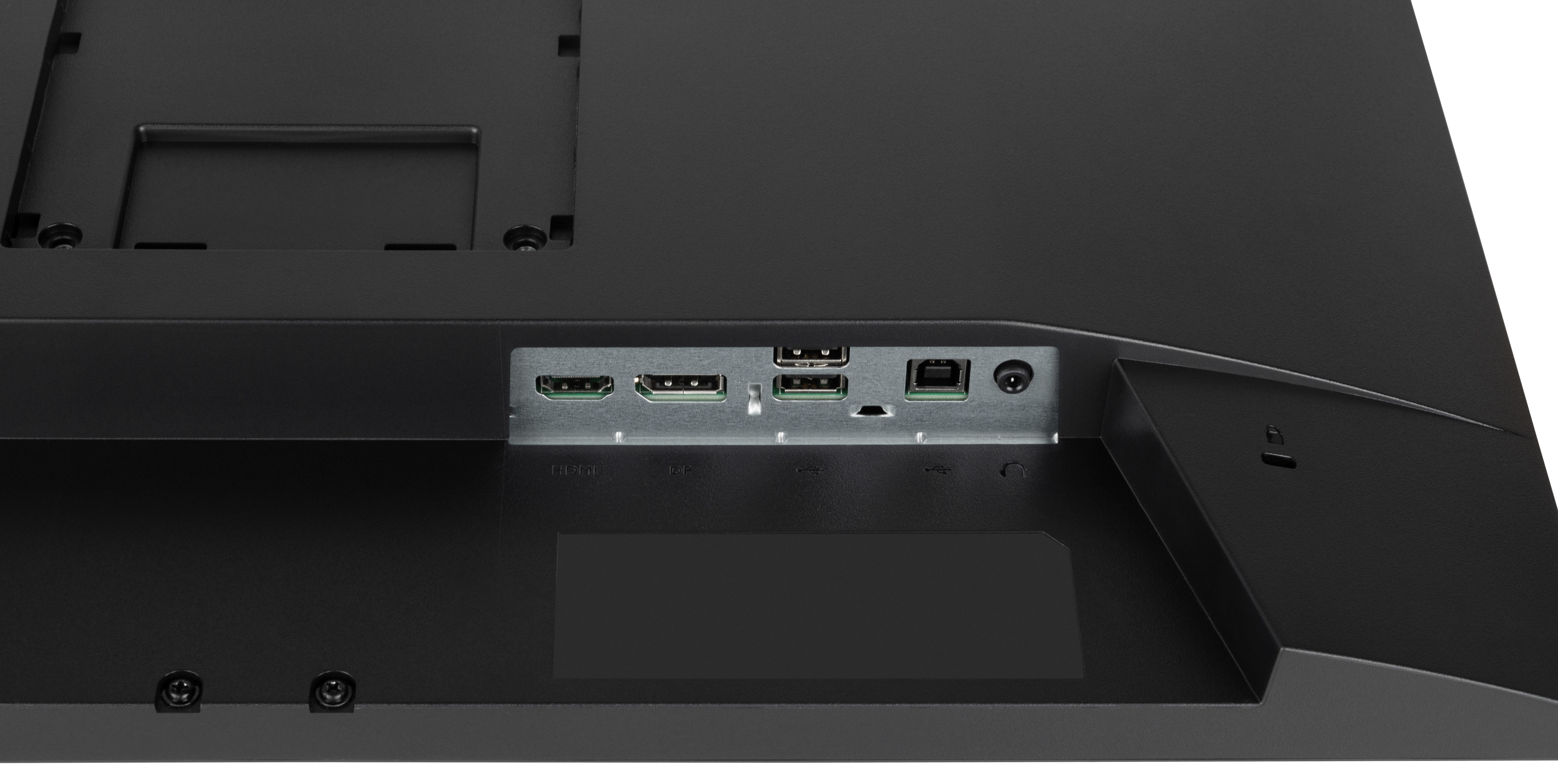 HDMI, USB, Ethernet, DisplayPort, Rückseite