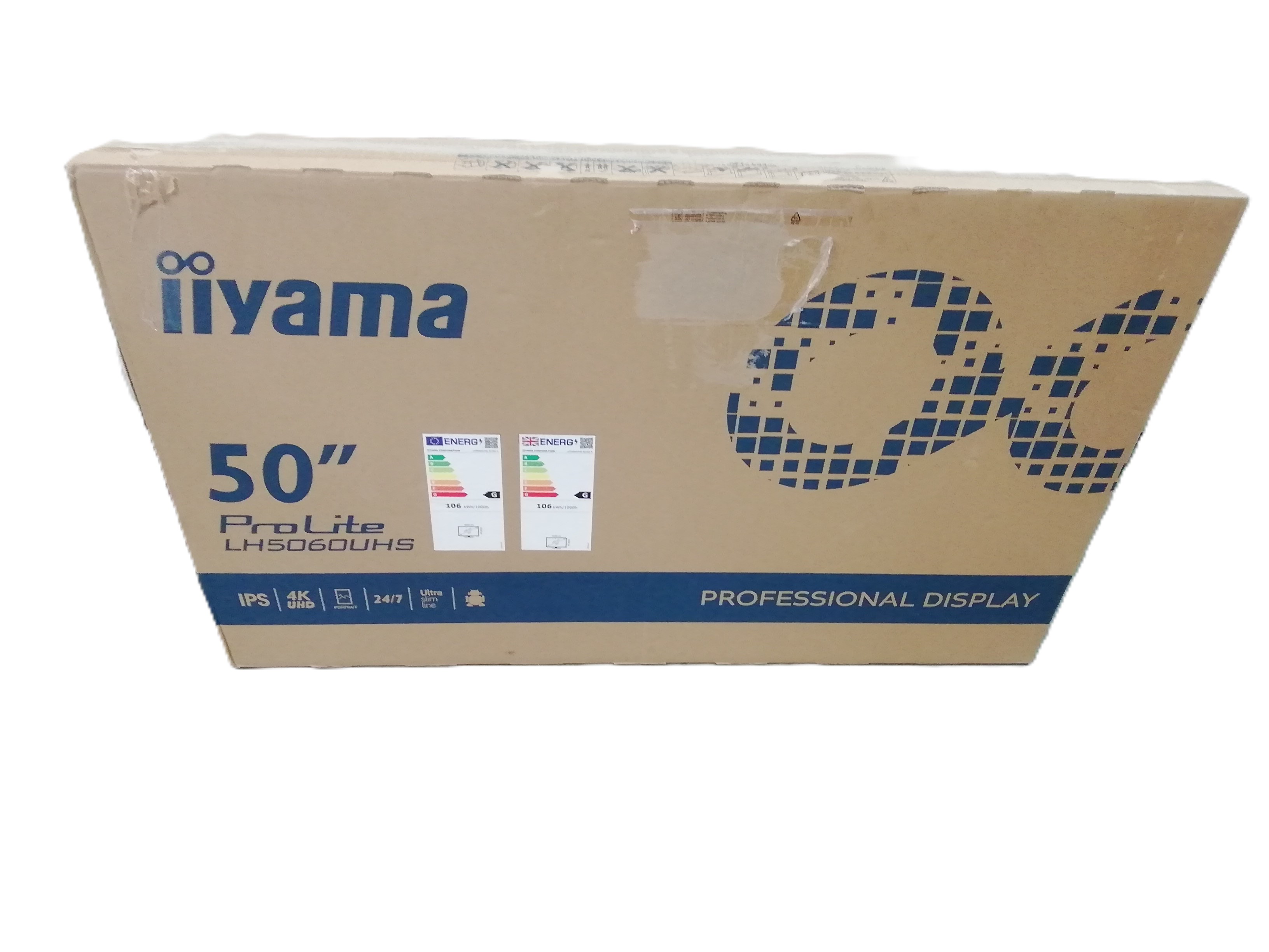 50, Zoll, Monitor, Professioneller, Display