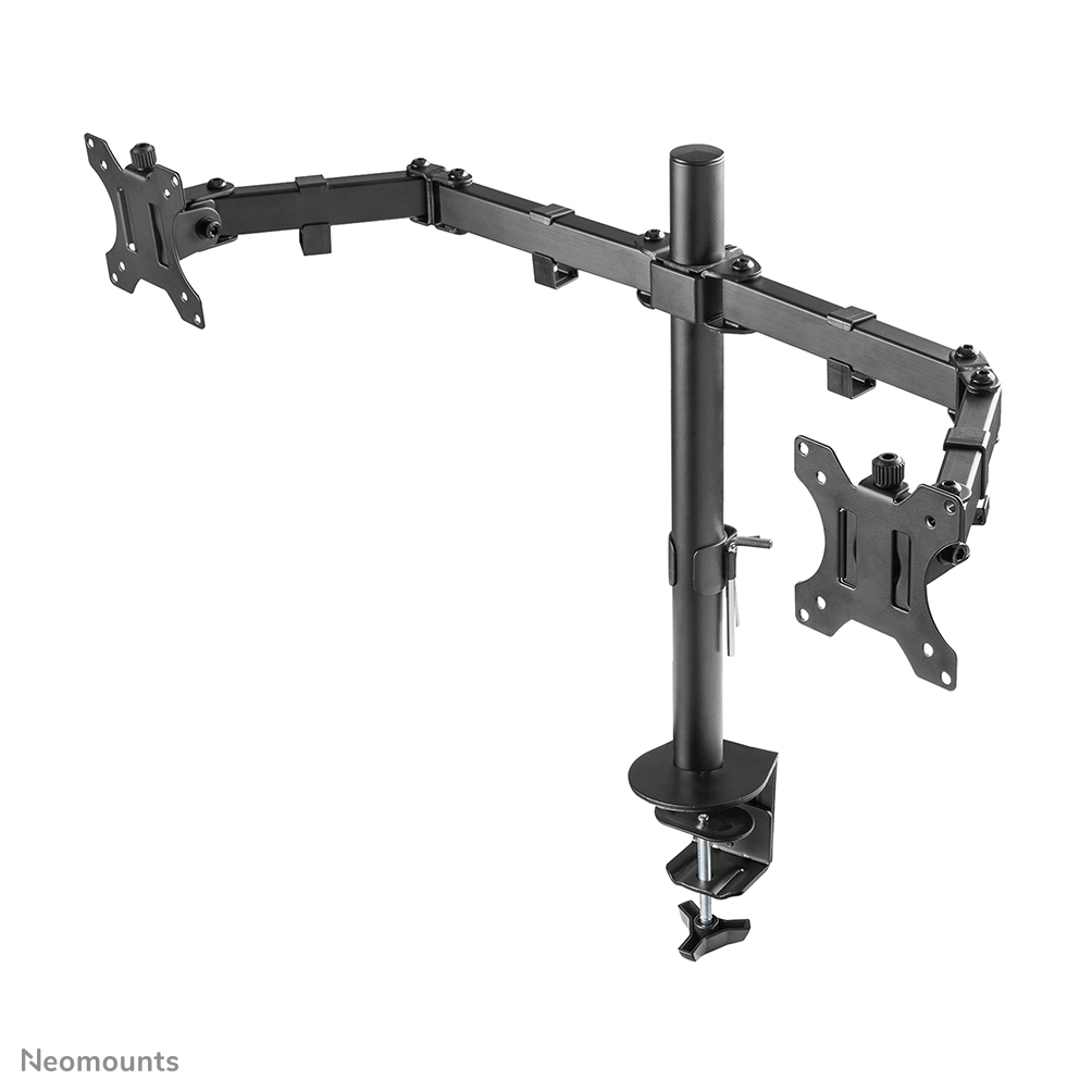monitorarm, doppelmonitor, schwenkarm, schreibtischhalterung, klemmfuß