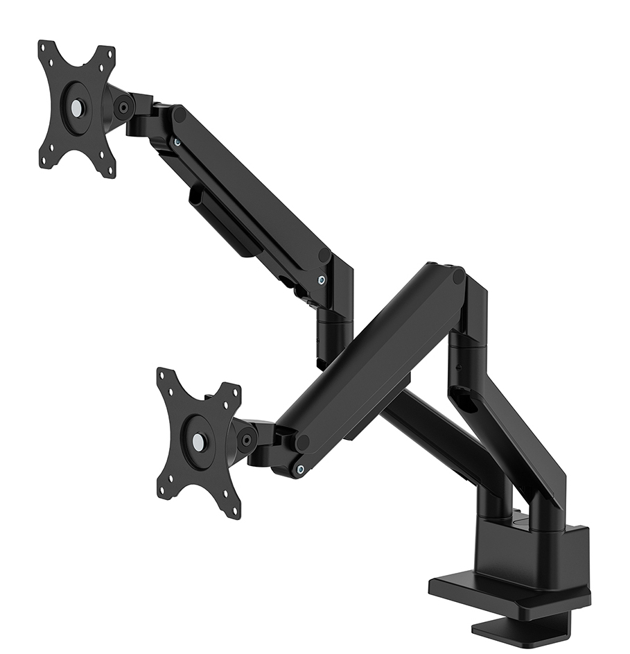 Neomounts S Tischhalterung duo 100x100 9kg/17-32"/schwarz/voll beweglich