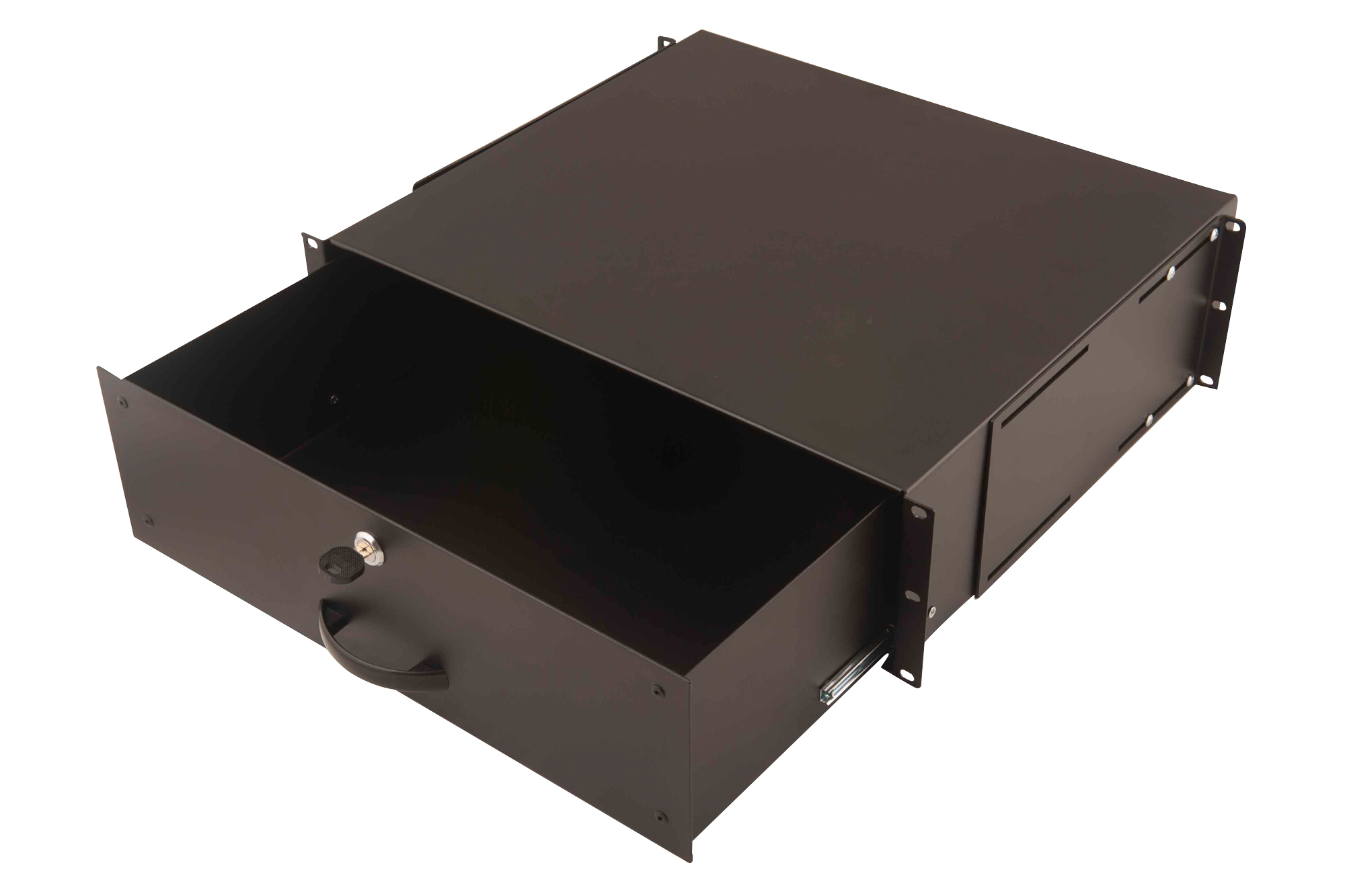 DIGITUS Schrank Zubehör 19" Dokumentenablage Tastatureinschub 3HE abschl. m. Griff 132x481x400 mm schwarz RAL 9005 DN-19 KEY-3U-SW DIGITUS Schrank Zubehör 19" Dokumentenablage Tastatureinschub 3HE abschl. m. Griff 132x481x400 mm schwarz RAL 9005 DN-19 KEY-3U-SW