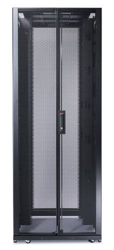 APC AR3350 - NetShelter SX 42U 750mm Wide x 1200mm Deep Enclosure mit Sides Black Tür, Elektronik, Hardware, Falttür