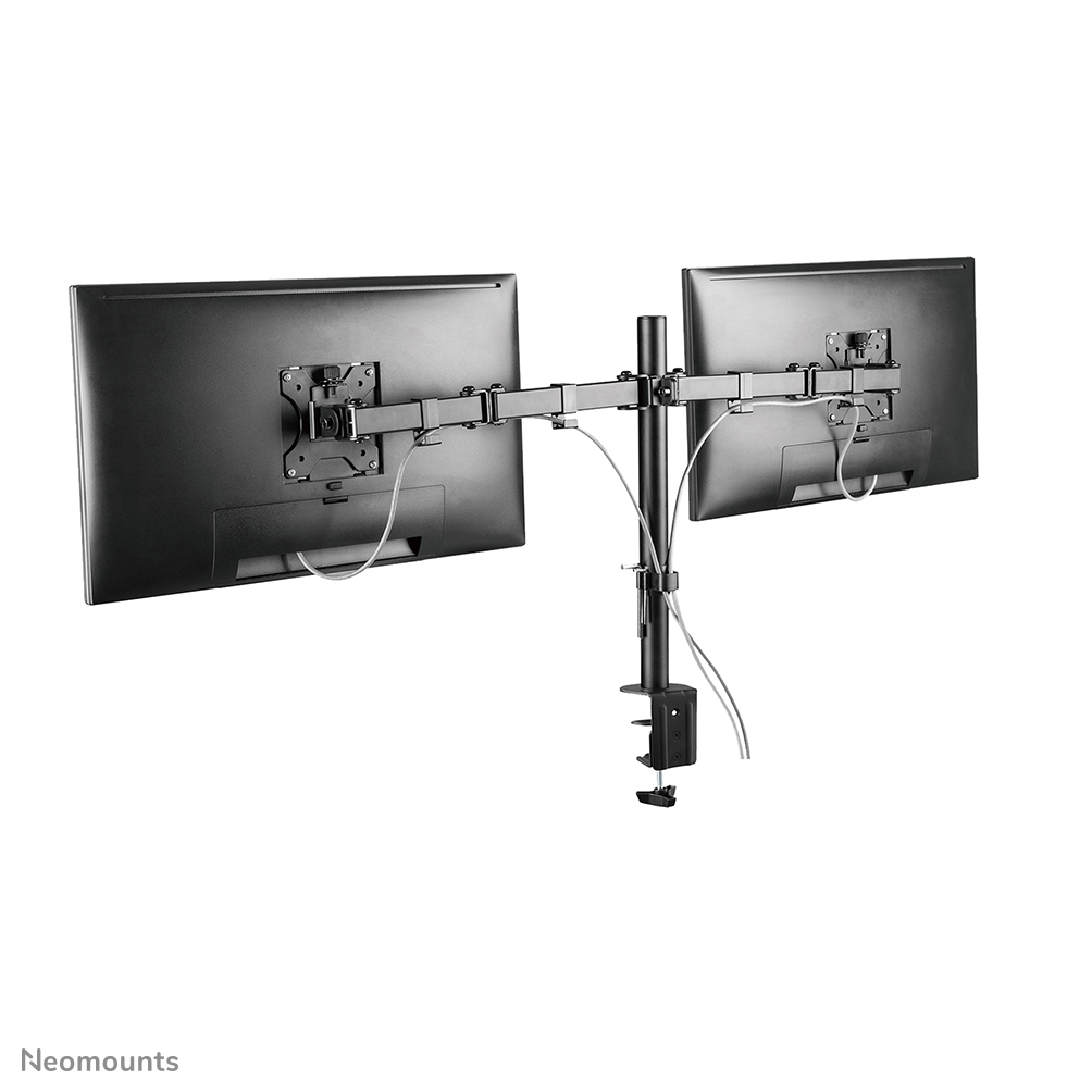 Neomounts Monitor-Tischhalterung - Klemme /Bolzen - 8 kg - 25,4 cm (10 Zoll) - 81,3 cm (32 Zoll) - 100 x 100 mm - Schwarz