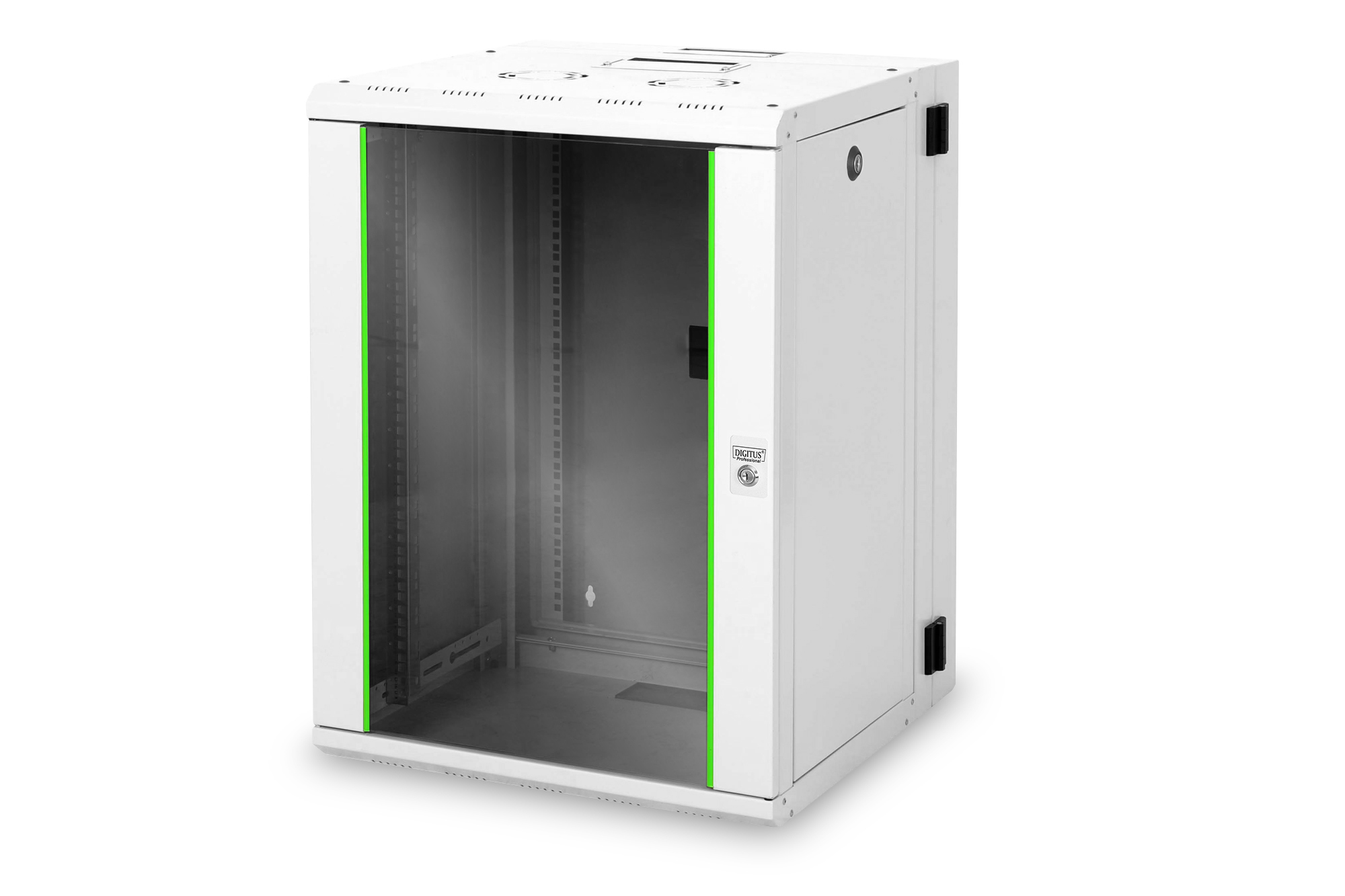 DIGITUS DN-19 16-U-3 Wandgehäuse Unique Serie - zweiteilig, schwenkbar