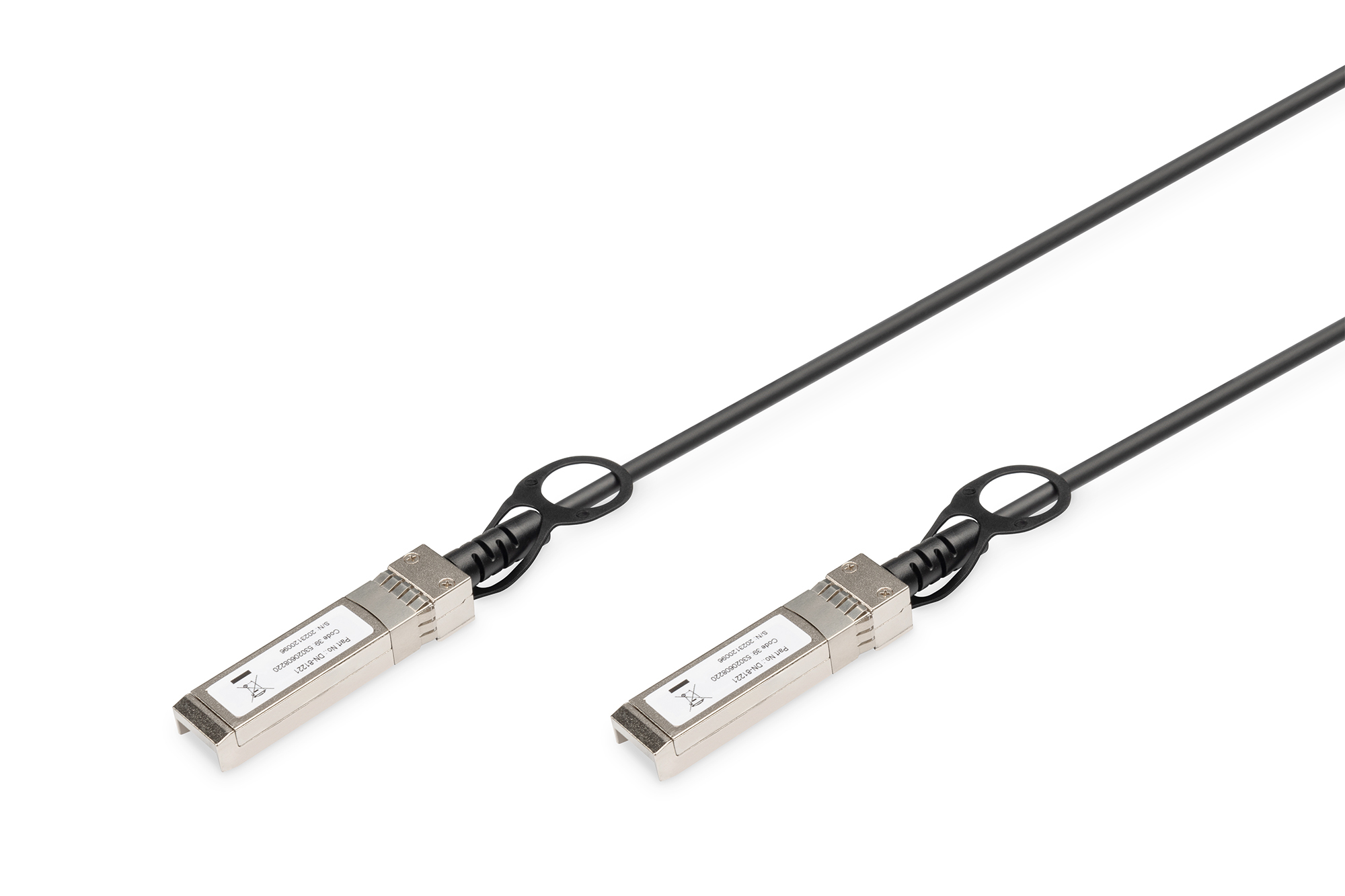 DIGITUS SFP+ Transceiver Kabel 10G 1m DAC Kabel kompatibel DN-81221 DIGITUS SFP+ Transceiver Kabel 10G 1m DAC Kabel kompatibel DN-81221