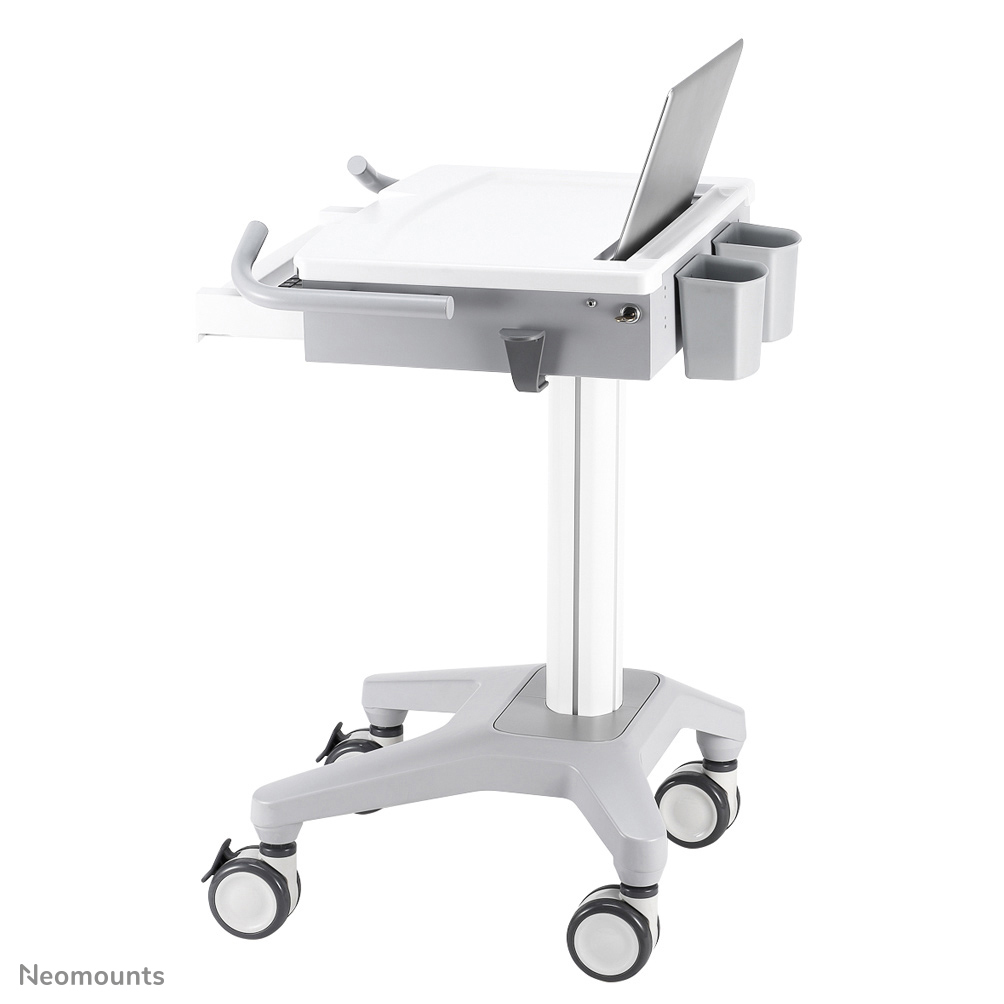 Neomounts Mobiler Laptop-Wagen - Multimedia-Wagen - Weiß - Notebook - 5 kg - 25,4 cm (10 Zoll) - 43,2 cm (17 Zoll)