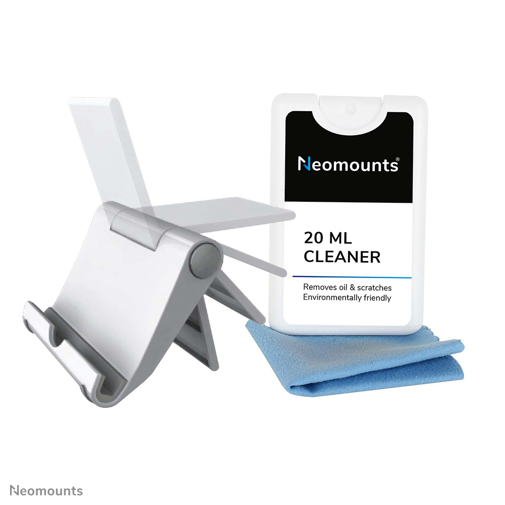 Neomounts Tablet-Halterung und Reinigungsset - Handy/Smartphone - Tablet/UMPC - Weiß Neomounts Tablet-Halterung und Reinigungsset - Handy/Smartphone - Tablet/UMPC - Weiß