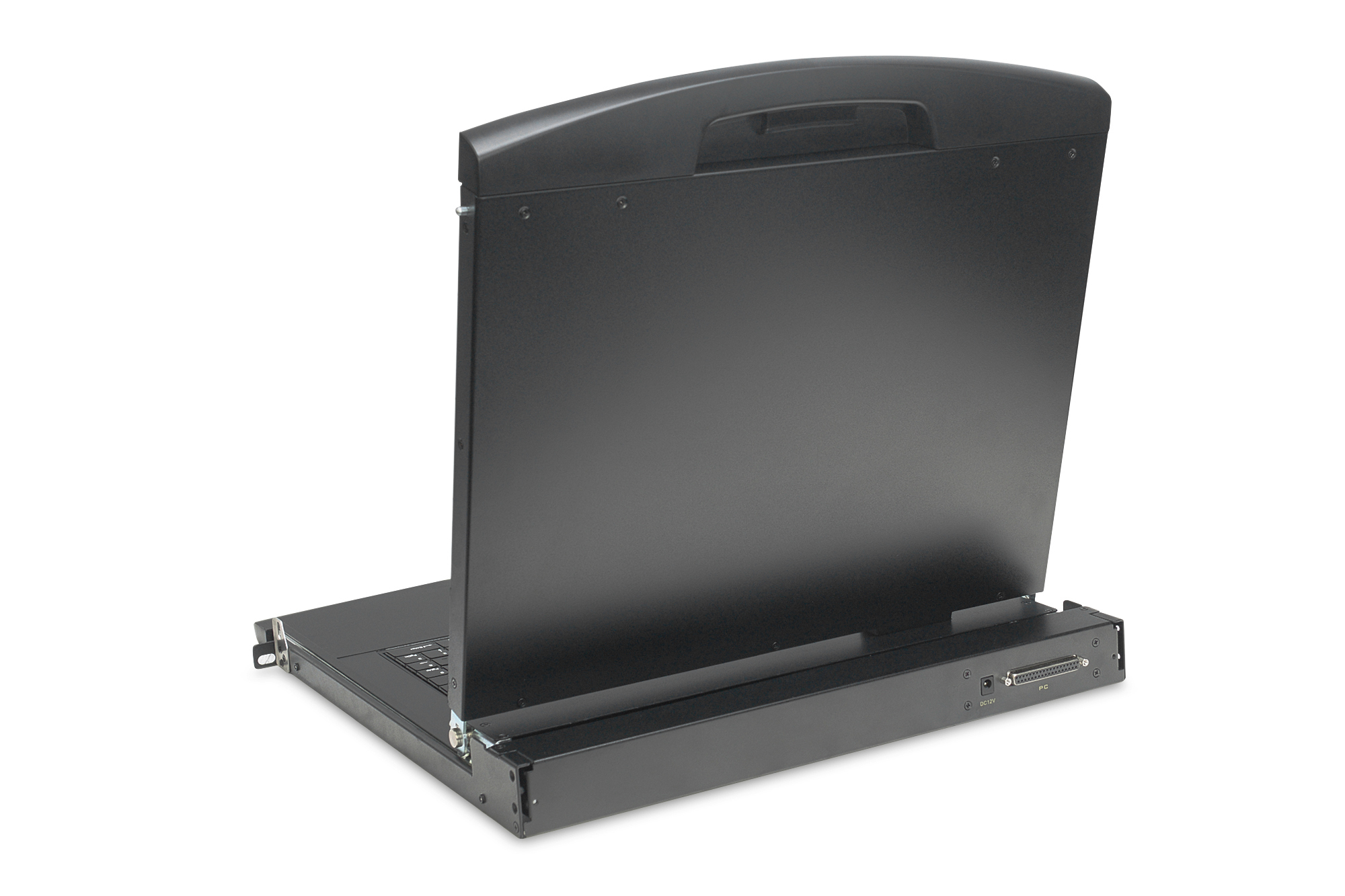 DIGITUS DS-72221-4US Modulare HD LCD KVM Konsole mit 19" TFT, 8-Port CAT 5 KVM Anschluss, Touchpad, US Tastaturlayout DIGITUS DS-72221-4US Modulare HD LCD KVM Konsole mit 19" TFT, 8-Port CAT 5 KVM Anschluss, Touchpad, US Tastaturlayout