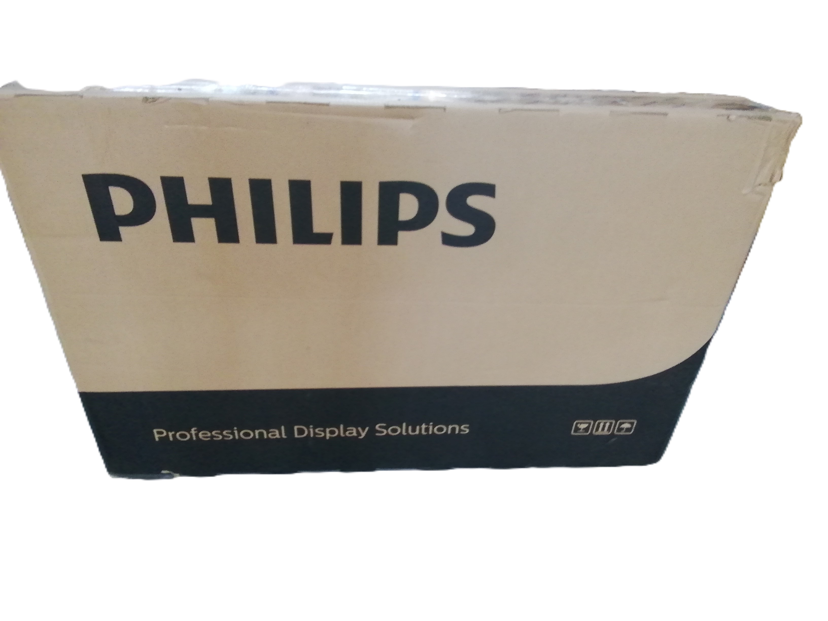 Philips, Professionelle Display-Lösungen, Verpackung, Box, Marke aufdruck