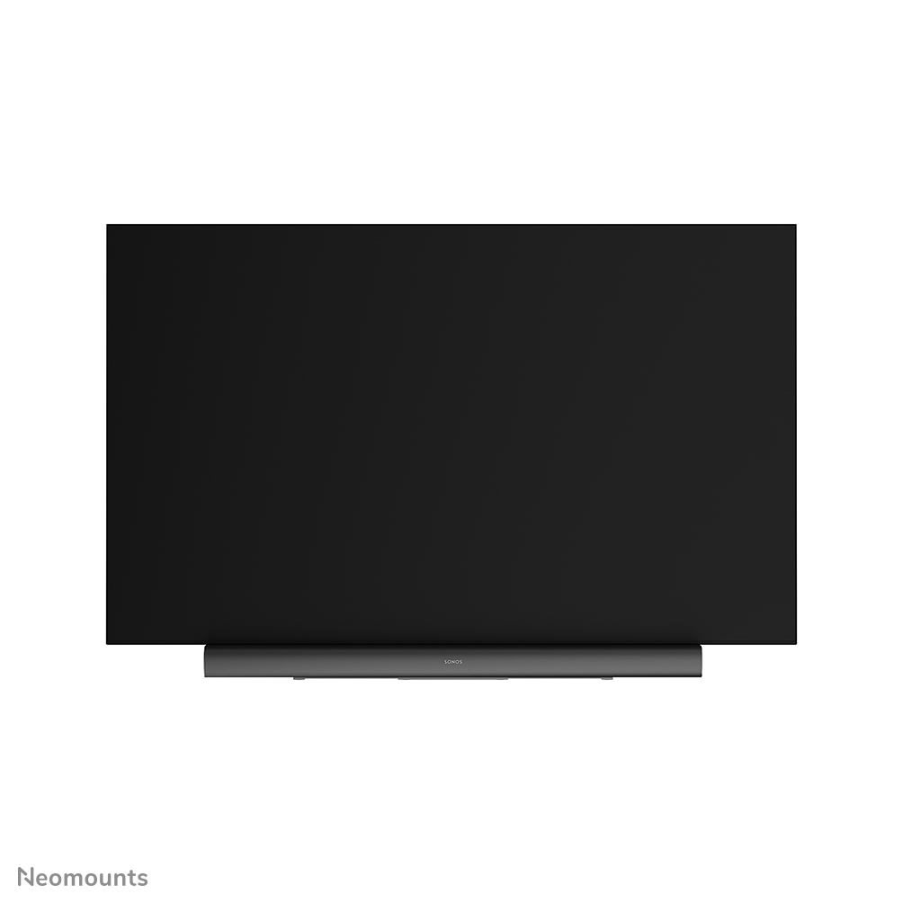 monitor, black, flacher bildschirm, tv-ständer, randlos