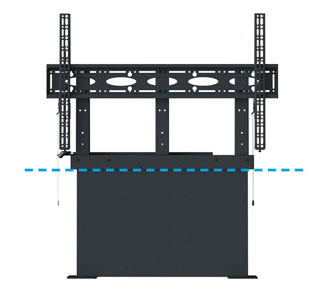 B-TECH Flat Screen Floor-to-Wall Mount with Motorised Height Adjustment (VESA 1000 x 600) BT8569/B