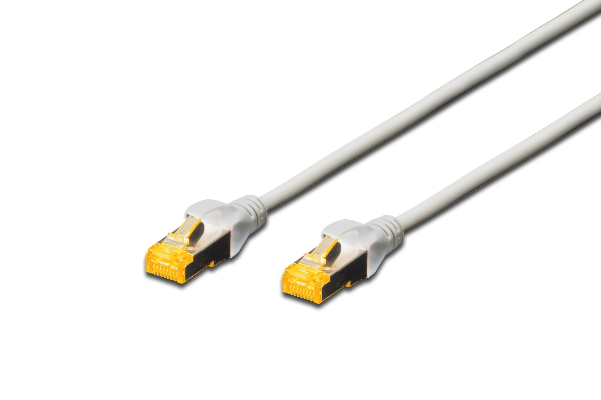 DIGITUS DK-1644-A-100 Patchkabel CAT 6A S-FTP, Länge 10 m, Farbe Grau DIGITUS DK-1644-A-100 Patchkabel CAT 6A S-FTP, Länge 10 m, Farbe Grau