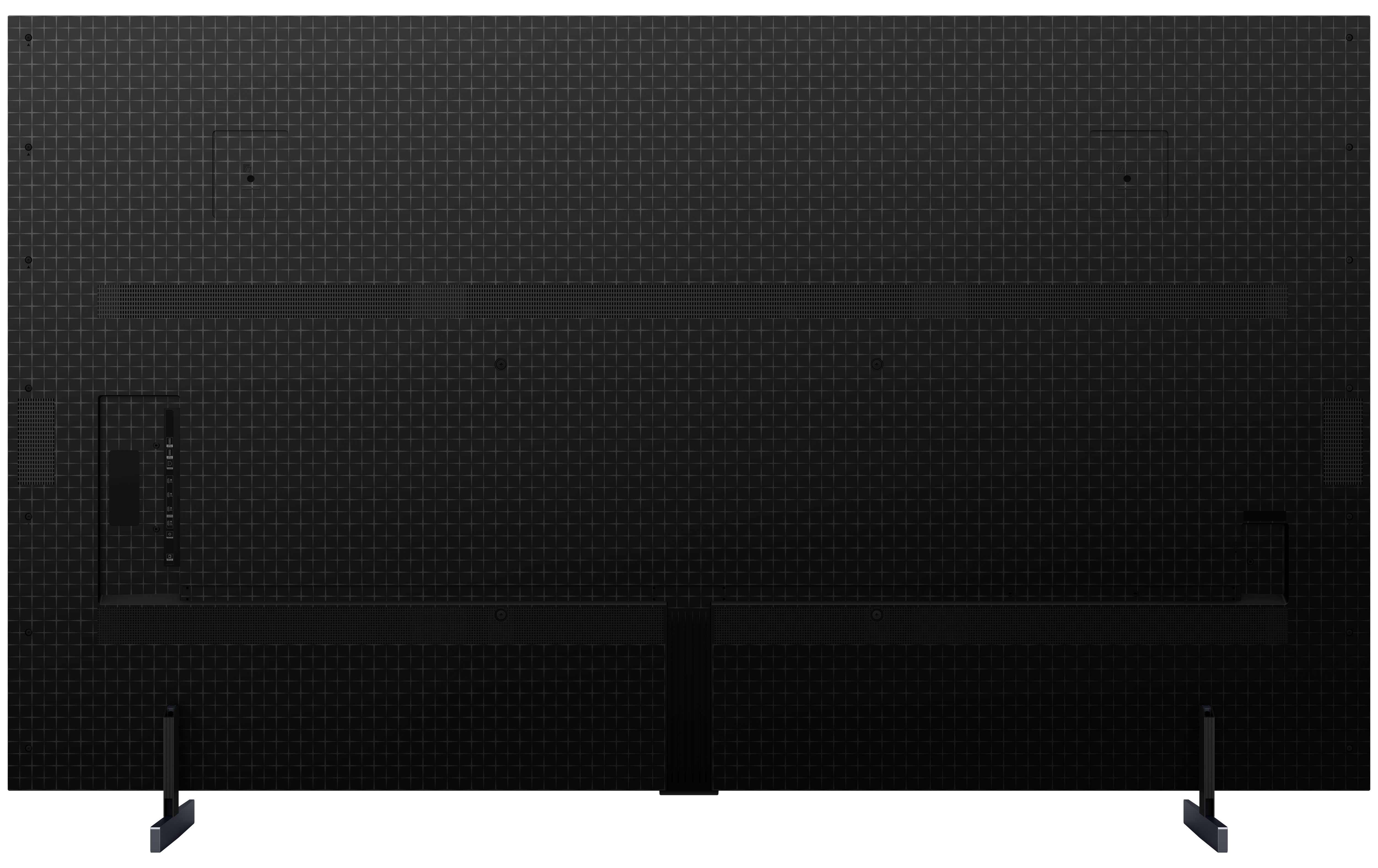 monitor, Bildschirm, Rückseite, Gitter, Ständer