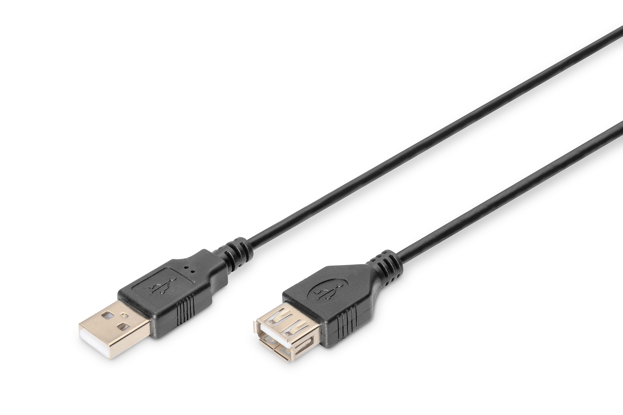 DIGITUS AK-300200-030-S USB Verlängerungskabel, Typ A St/Bu, 3.0m