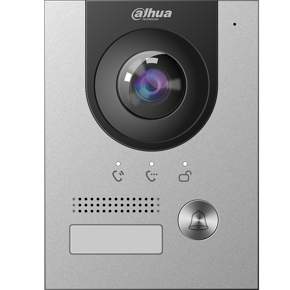 Dahua CCTV Video Door Phone, DHI-VTO2202F-P, 2Mp Non Issue card Touchless 4-ch IP55 IK07 IP Villa Outdoor Station Dahua CCTV Video Door Phone, DHI-VTO2202F-P, 2Mp Non Issue card Touchless 4-ch IP55 IK07 IP Villa Outdoor Station