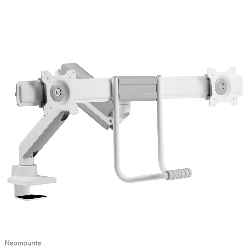 Neomounts Monitor-Tischhalterung - Klemme /Bolzen - 8 kg - 43,2 cm (17 Zoll) - 81,3 cm (32 Zoll) - 100 x 100 mm - Weiß