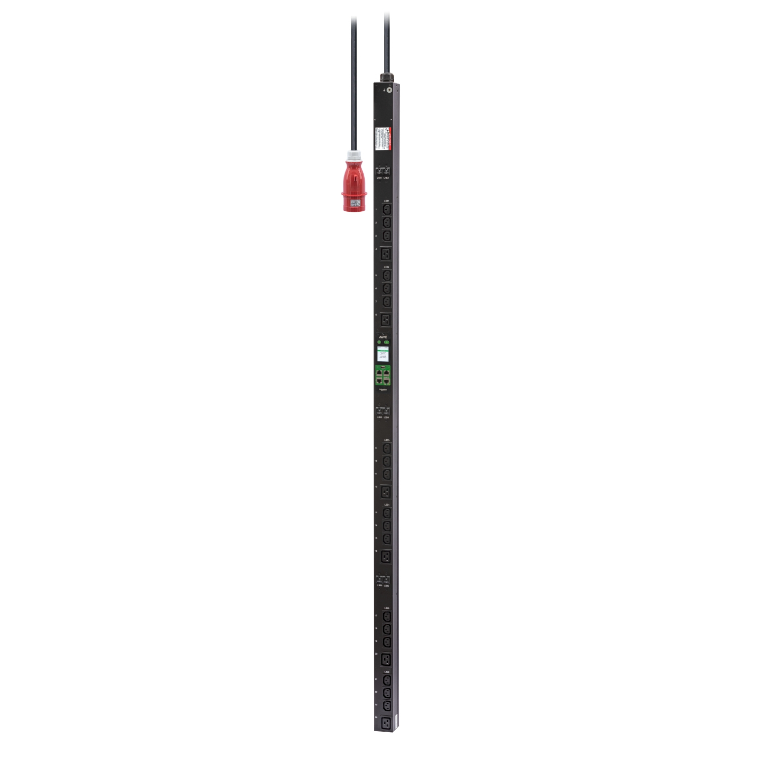 APC Easy PDU,2G, Metered-by-Outlet, ZeroU, 22kW, 230V, (18) C13 & (6) C19 APC Easy PDU,2G, Metered-by-Outlet, ZeroU, 22kW, 230V, (18) C13 & (6) C19