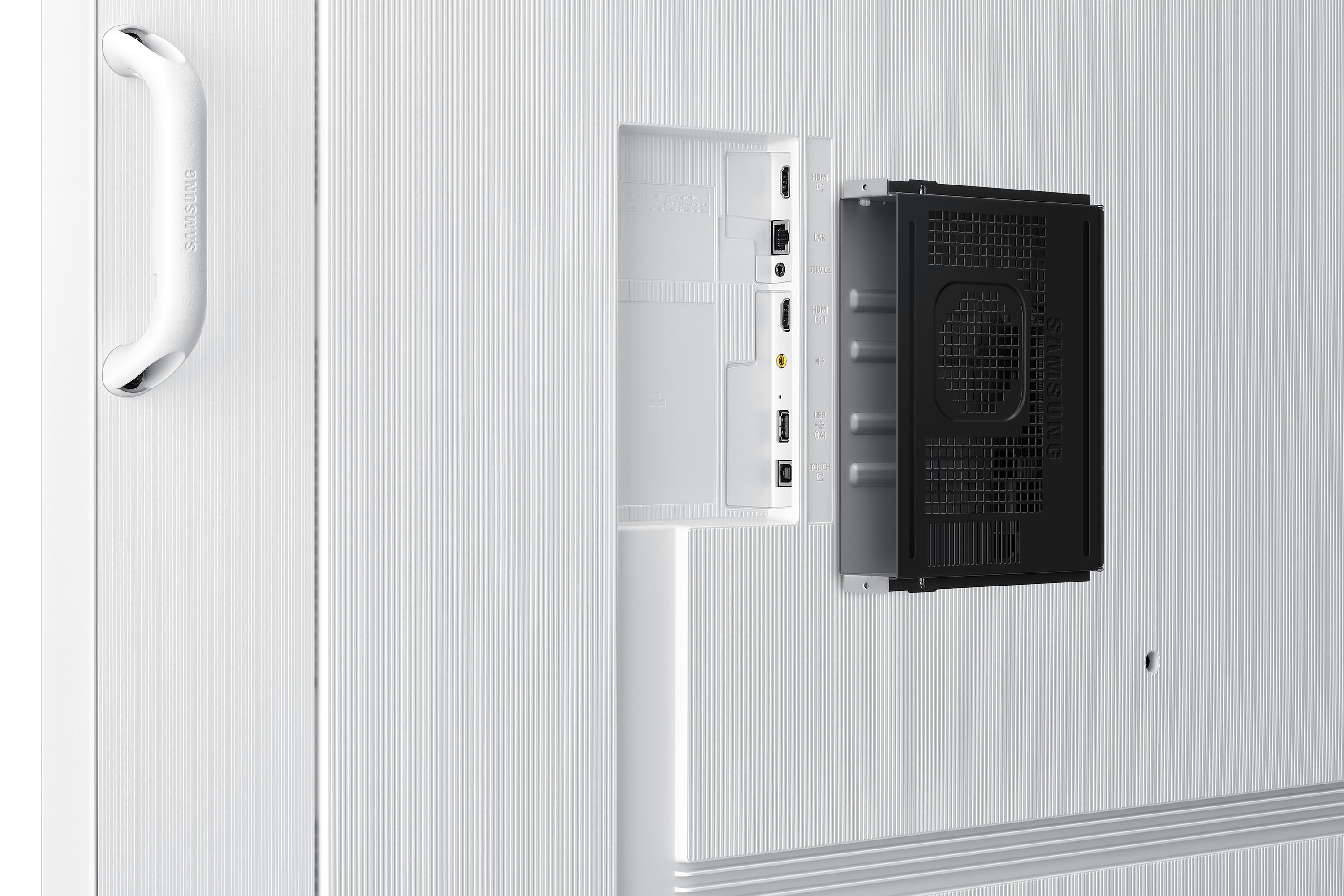 HDMI, USB, Schnittstellen, Monitor, Wandmontage